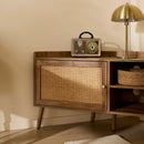 Meuble Tv D'Angle Palmo - Bois Clair