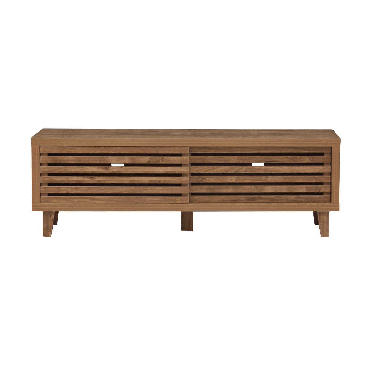 Liam - 2 Door TV Unit - Openwork Slats