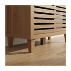 Liam - Sideboard with 2 Sliding Doors - Openwork Slats