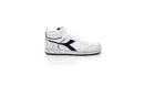 Diadora - Sneakers Haut Magic Icona - White / Blue Caspian Sea - Mixte