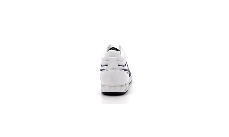 Diadora - Magic Icona High Sneakers - Blanco / Azul Mar Caspio - Mixto