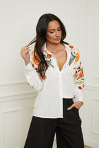 Camisa Gia - Blanco