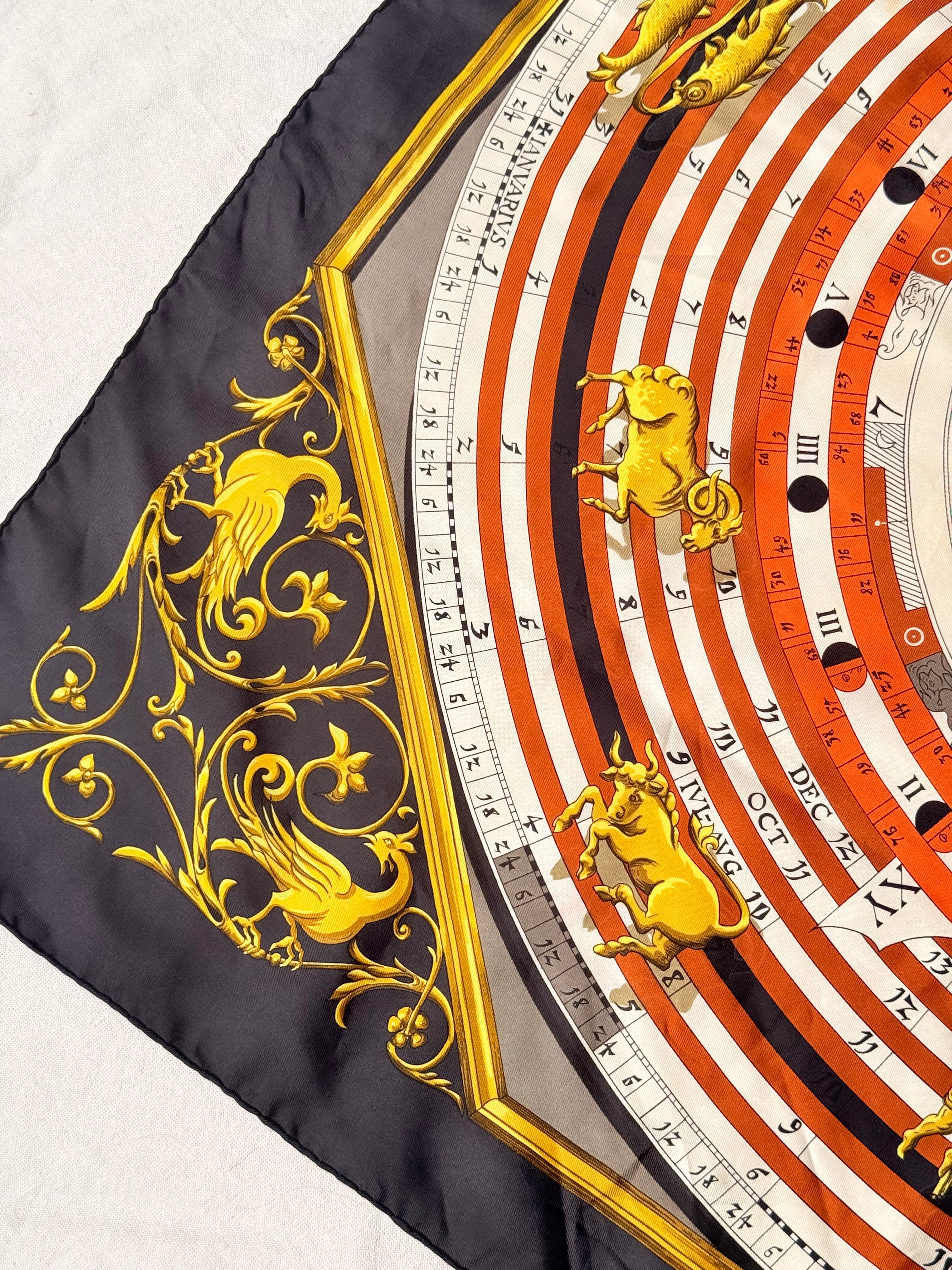Foulard Hermès – Modèle Astrologie