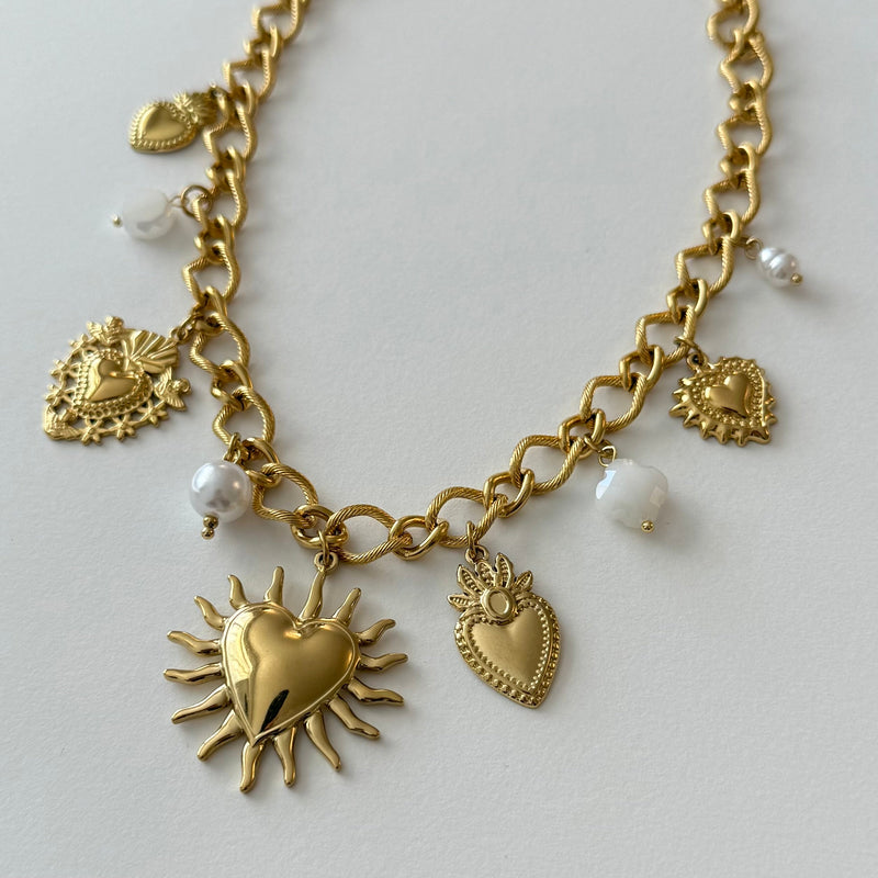 Santi Necklace - Multi Tassels