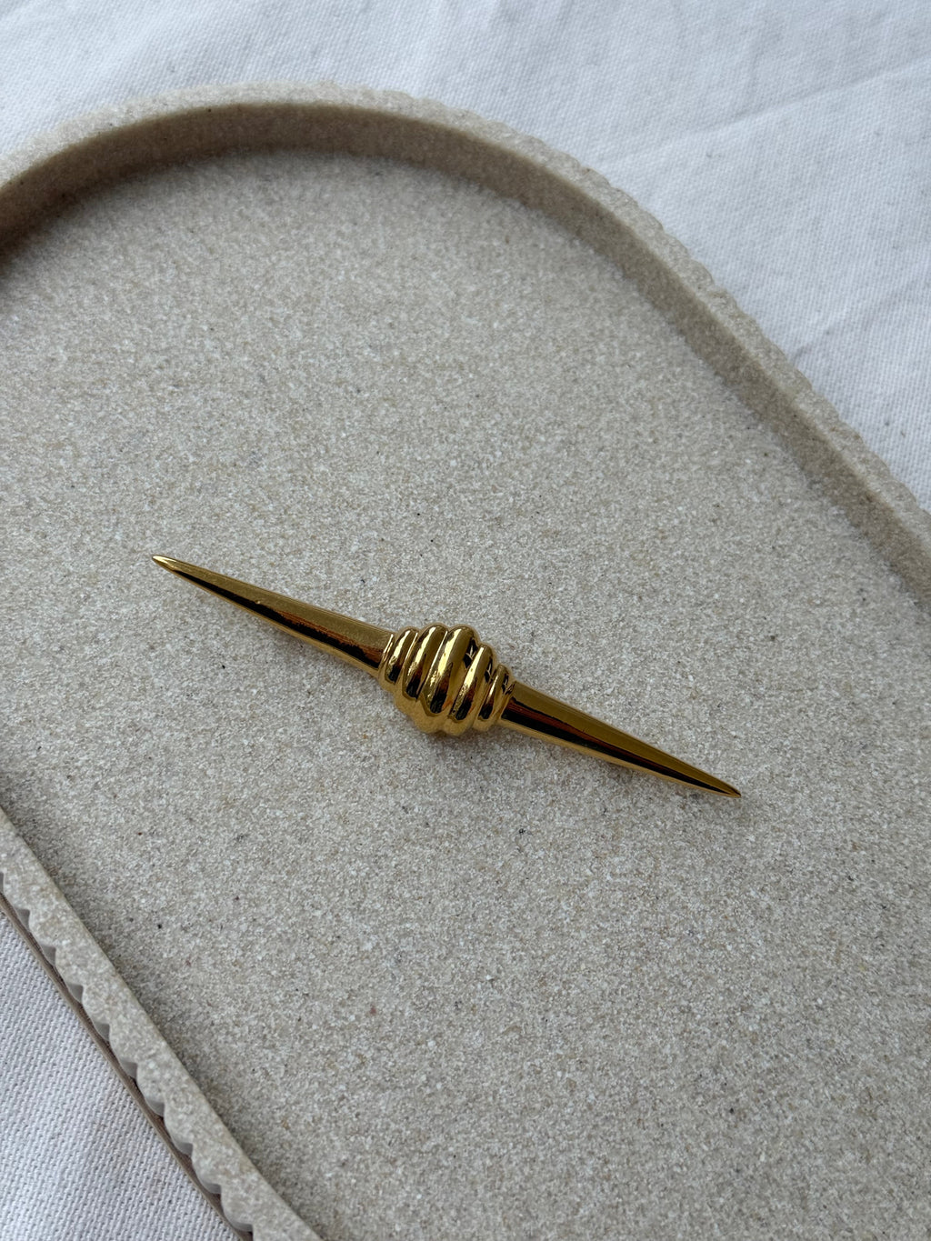 Broche Vintage - Barrette Y Forma De Lazo