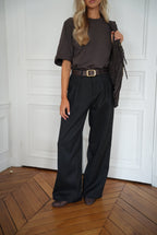 Pantalon Droit Achille - Noir