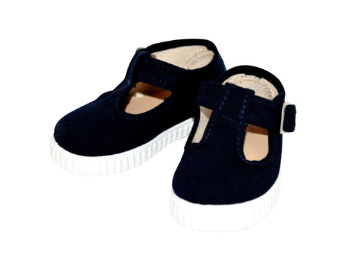 Chaussures Sandales En Toiles Salomé Bebe - Bleu Marine - Mixte