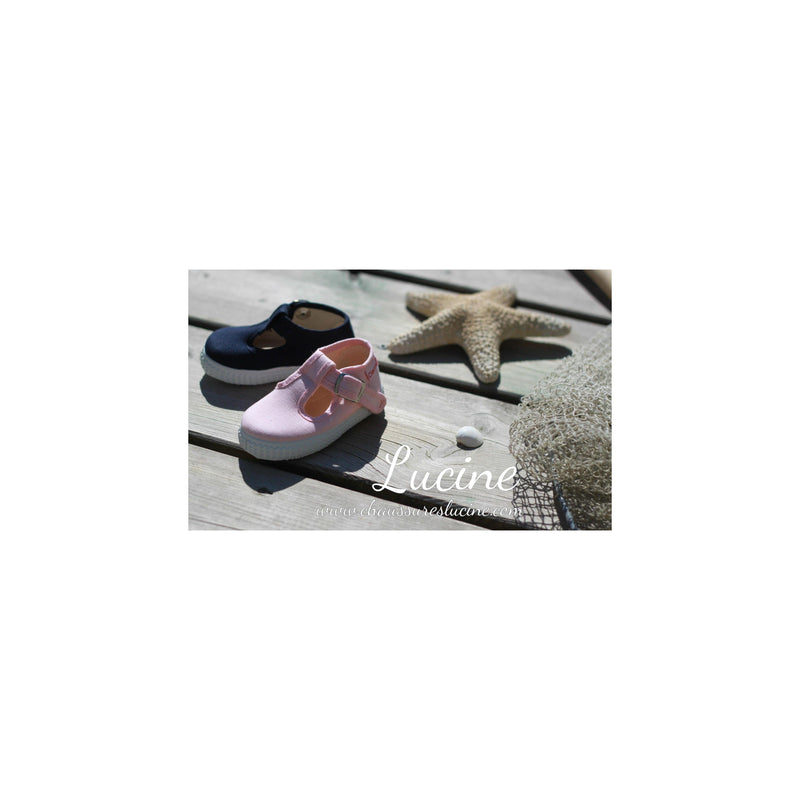 Chaussures Sandales En Toiles Salomé Bebe - Gris Foncé - Mixte