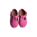 Baby Canvas Mary Jane Sandals - Fuchsia Pink - Unisex