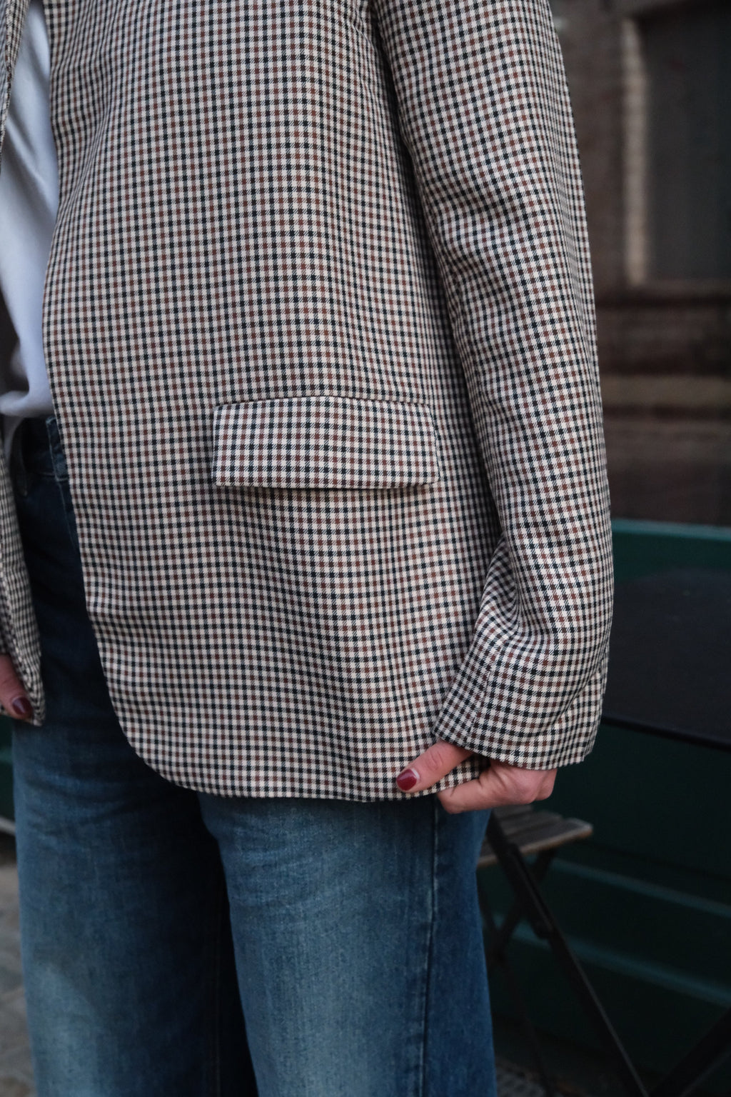 Clément Houndstooth Blazer