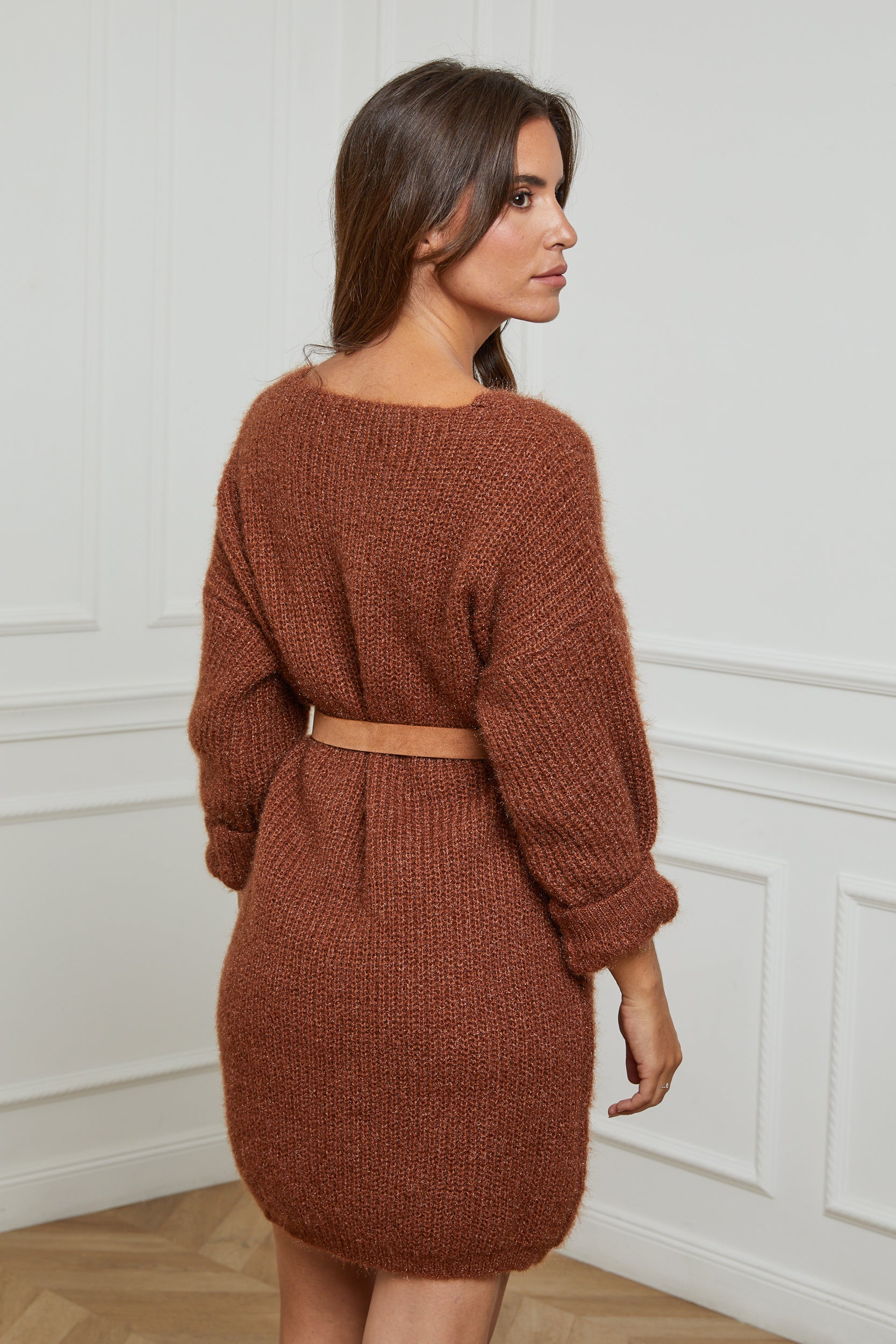 Robe Pull - Tabac