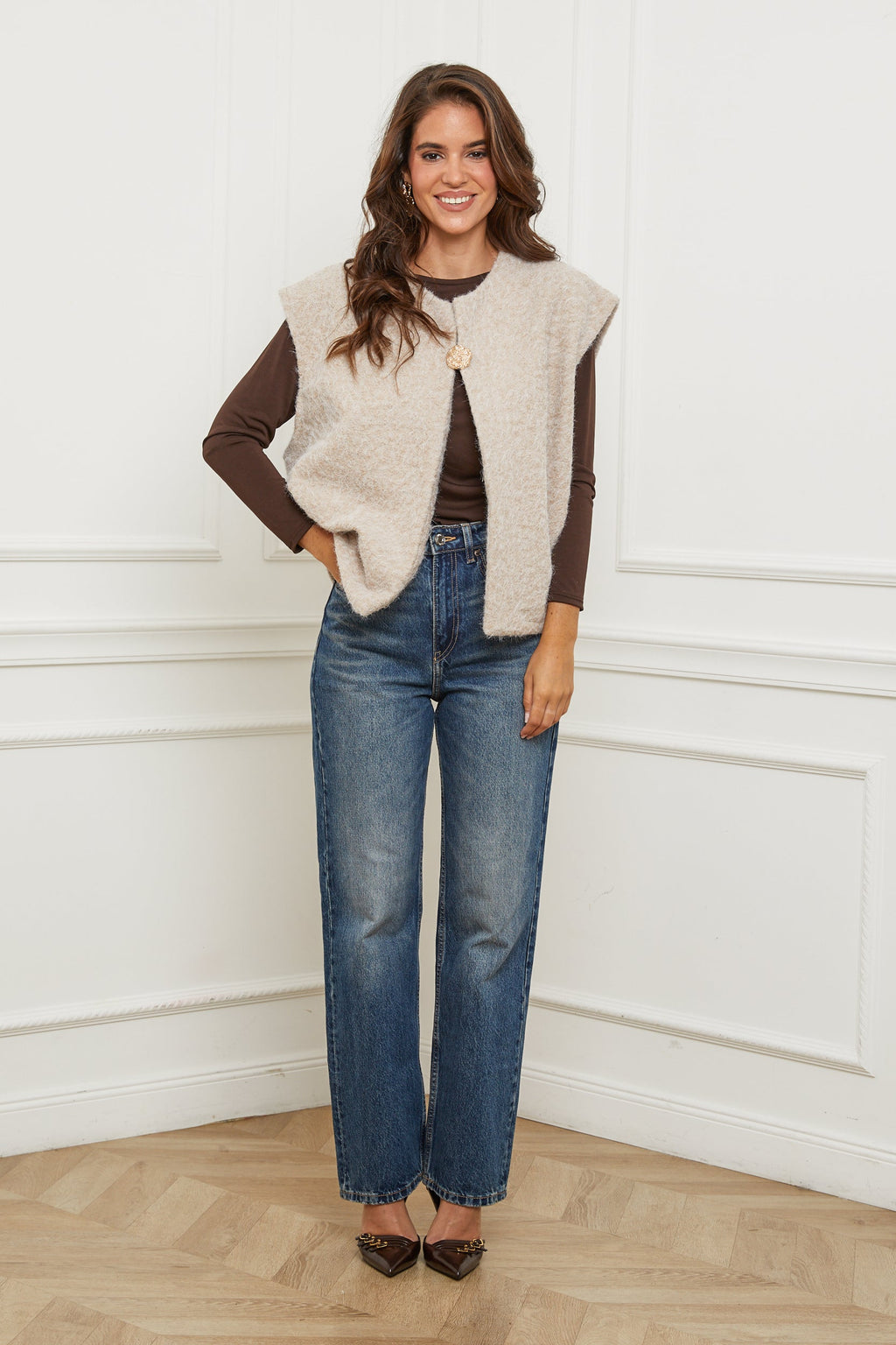 Gilet - Beige