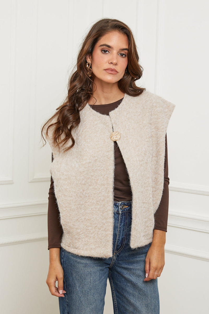Vest - Beige