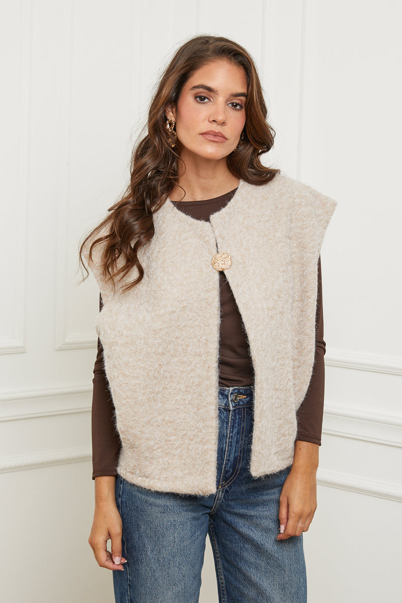 Gilet - Beige