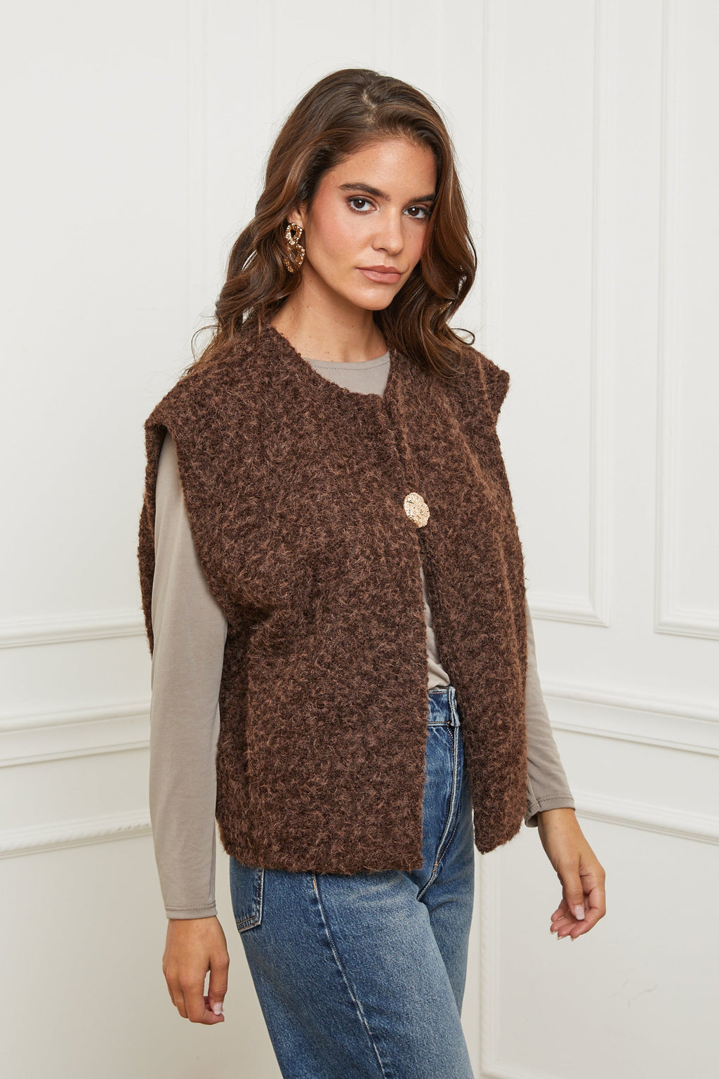 Cardigan - Choco