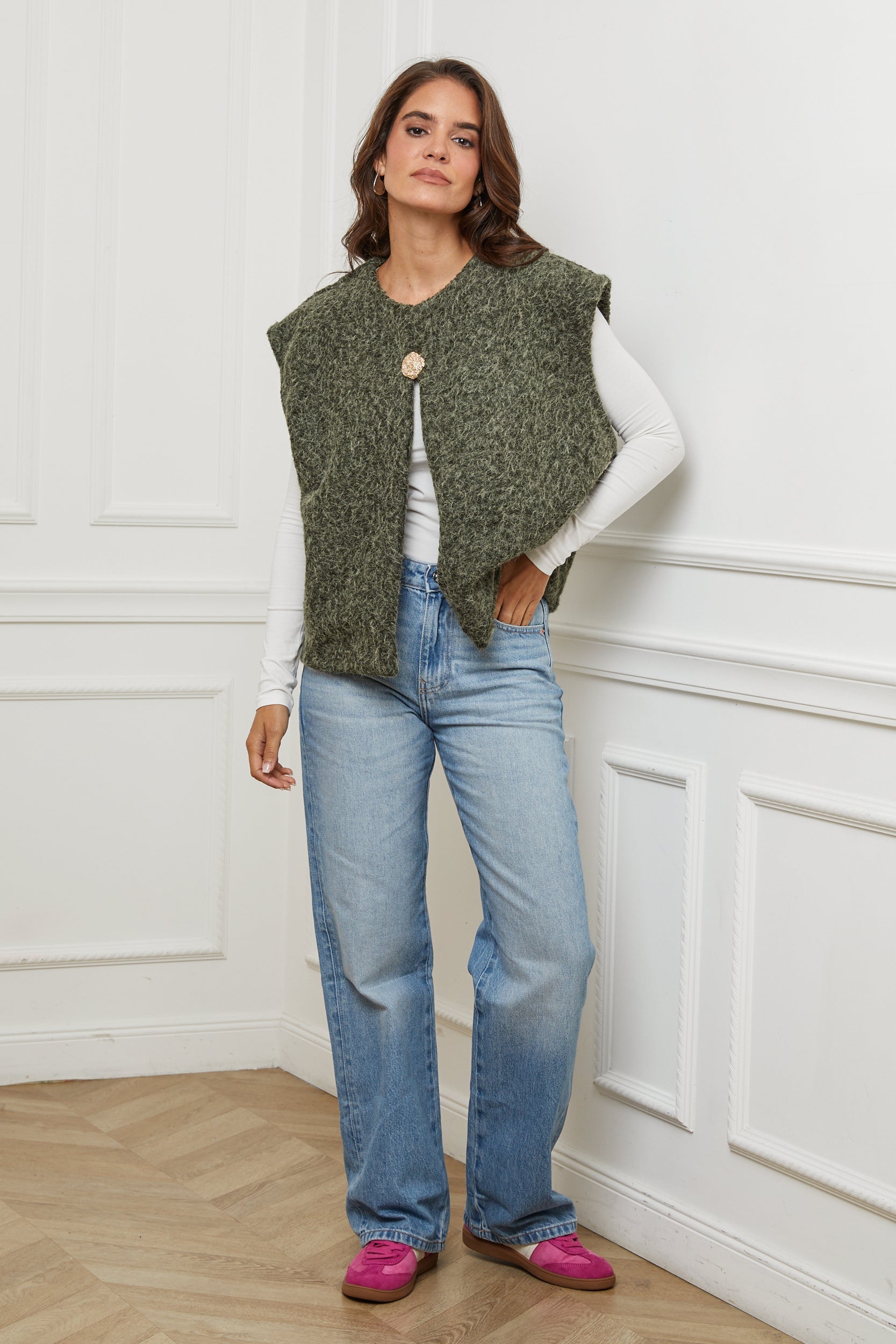 Cardigan - Khaki