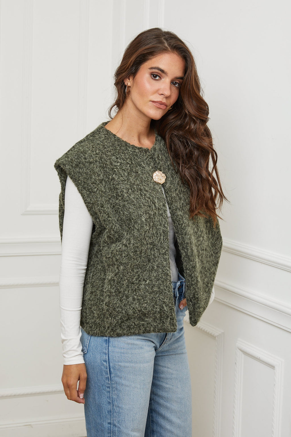Cardigan - Khaki