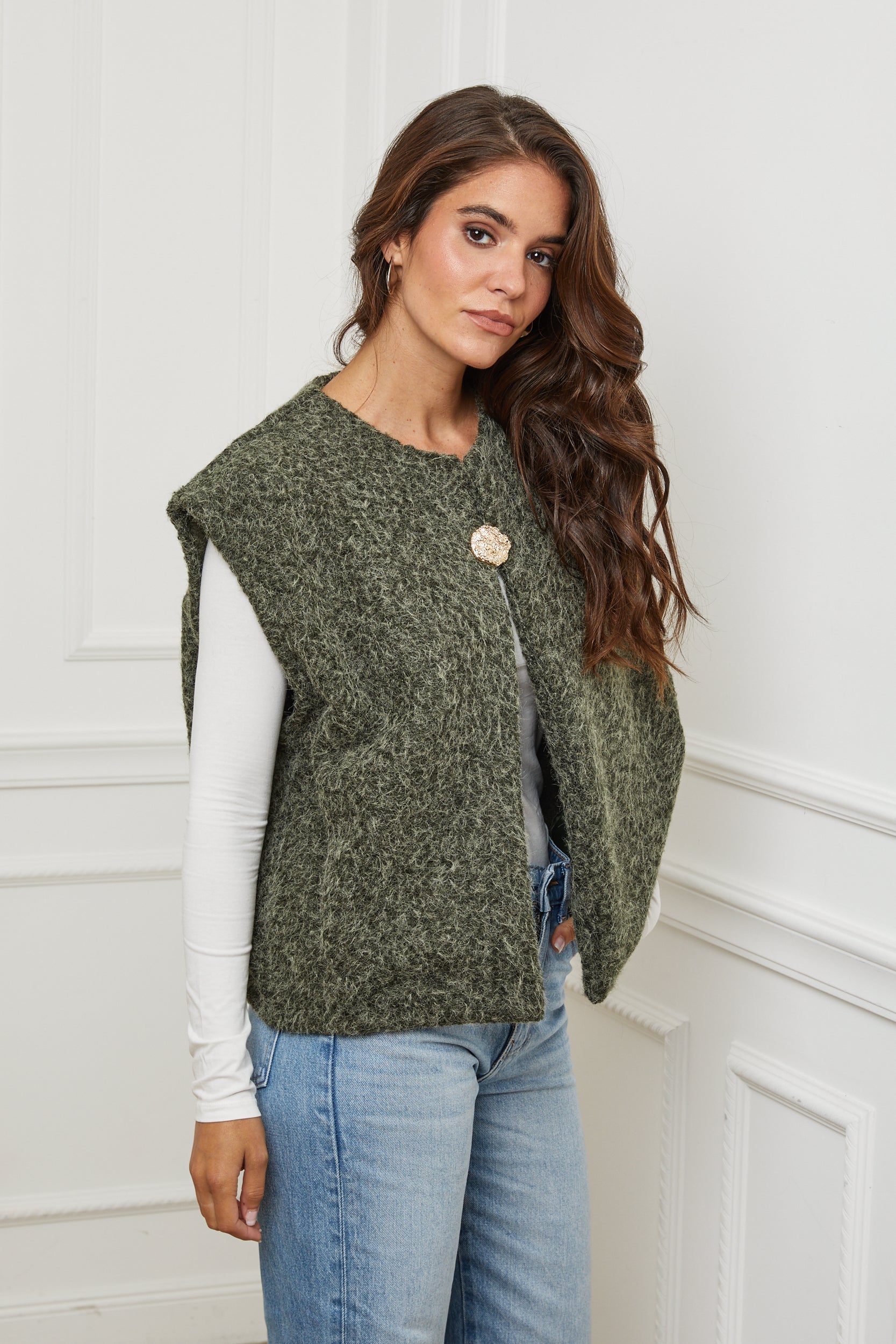 Cardigan - Khaki