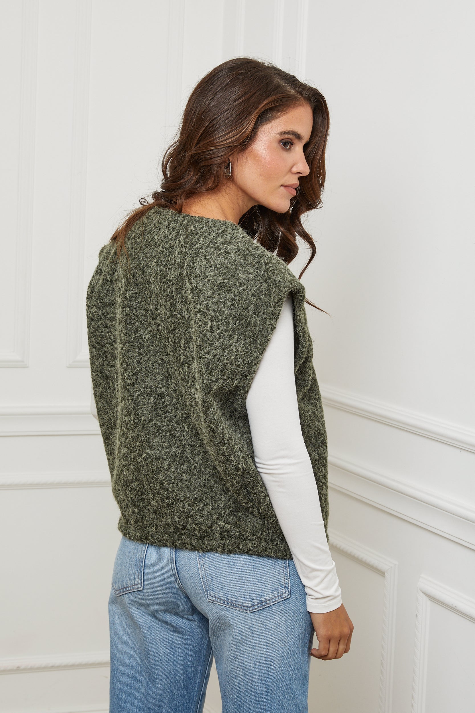 Cardigan - Khaki