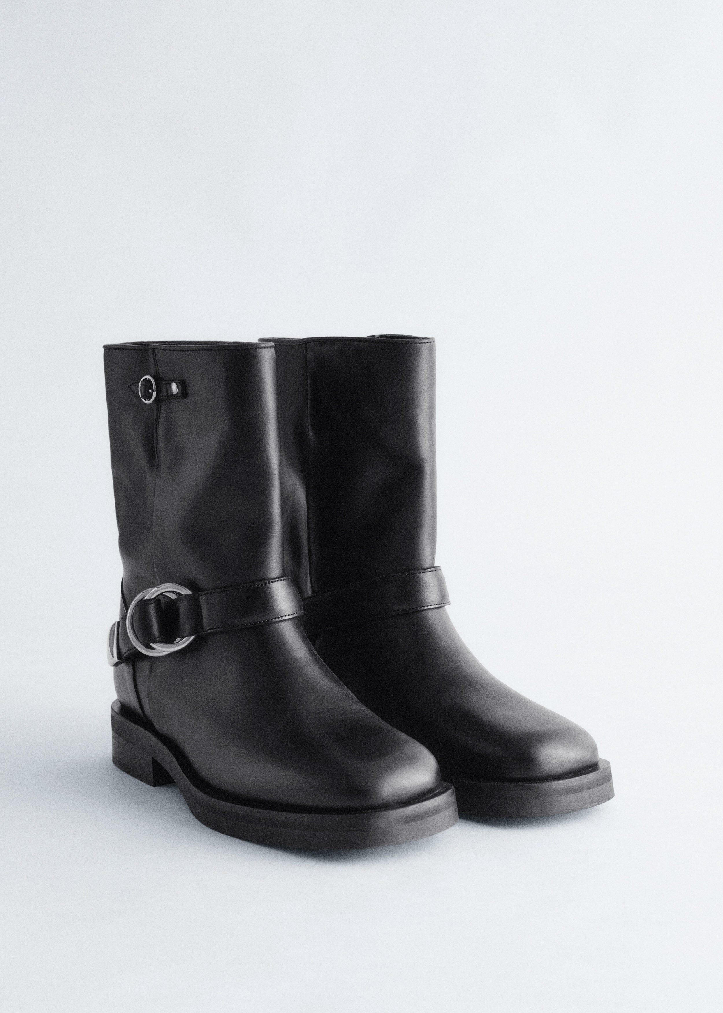 Bottes De Motard Sasha - Noires