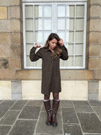 Vestido Alix leopardo