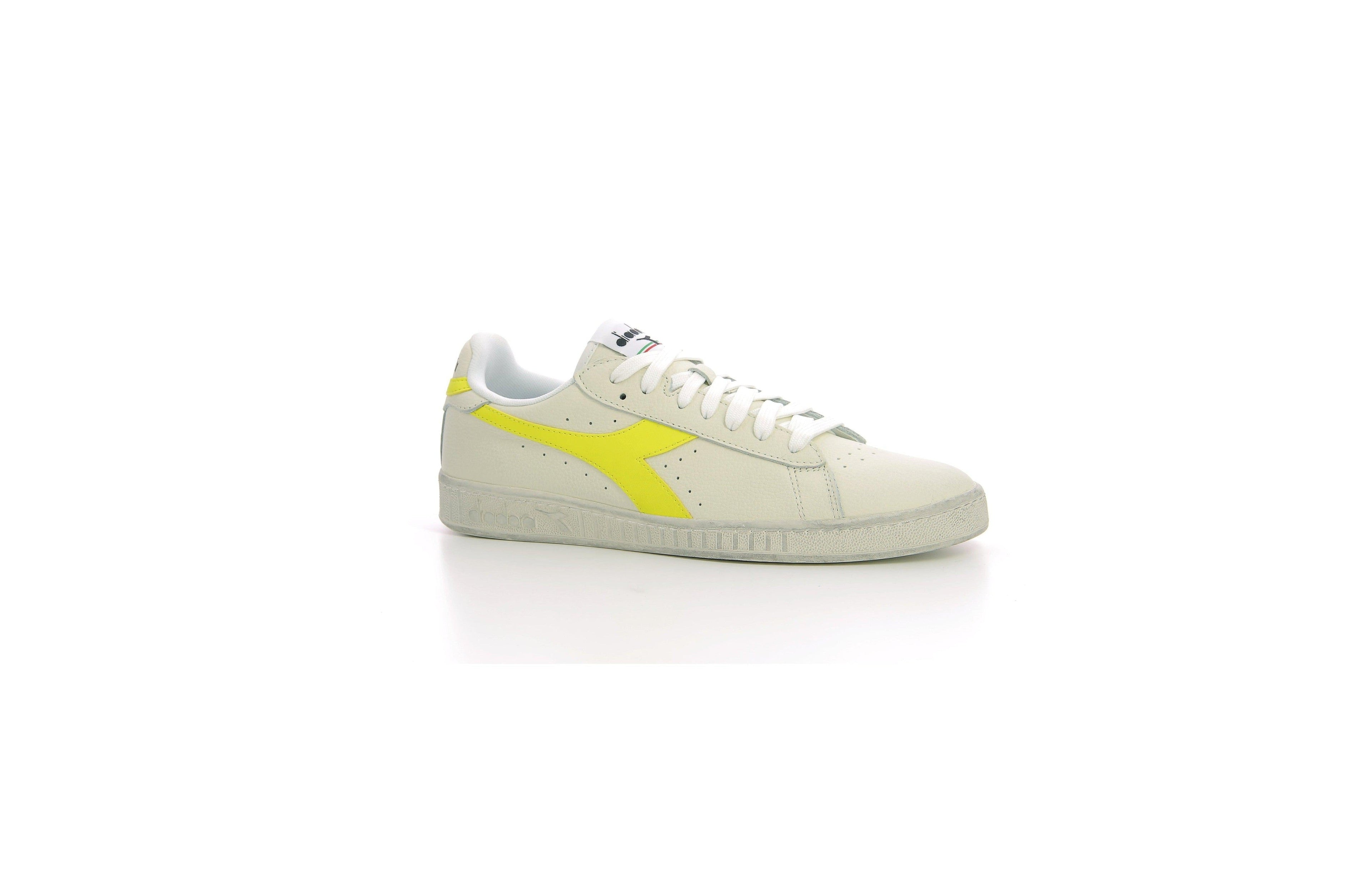 Zapatillas Bajas - Game L Fluo Wax - White/Lemon Yellow Fluo