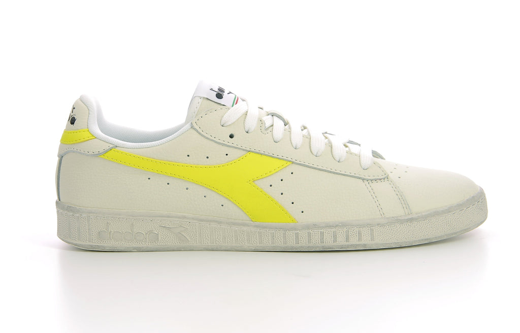 Zapatillas Bajas - Game L Fluo Wax - White/Lemon Yellow Fluo