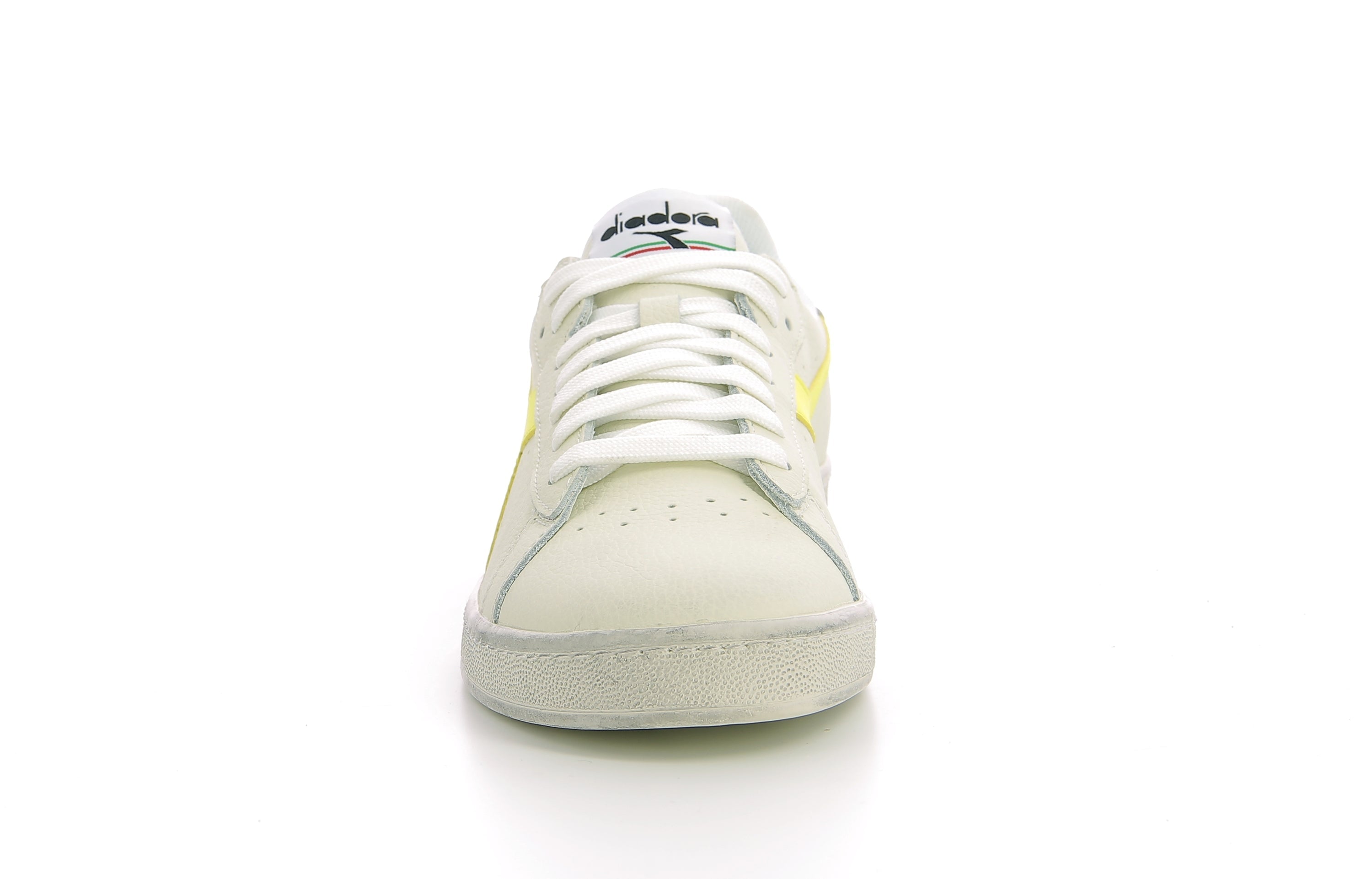 Zapatillas Bajas - Game L Fluo Wax - White/Lemon Yellow Fluo