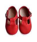 Chaussures Sandales En Toiles Salomé Bebe - Rouge - Mixte