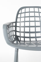 Albert Kuip - Fauteuil D'Extérieur - Aluminium - Gris Clair