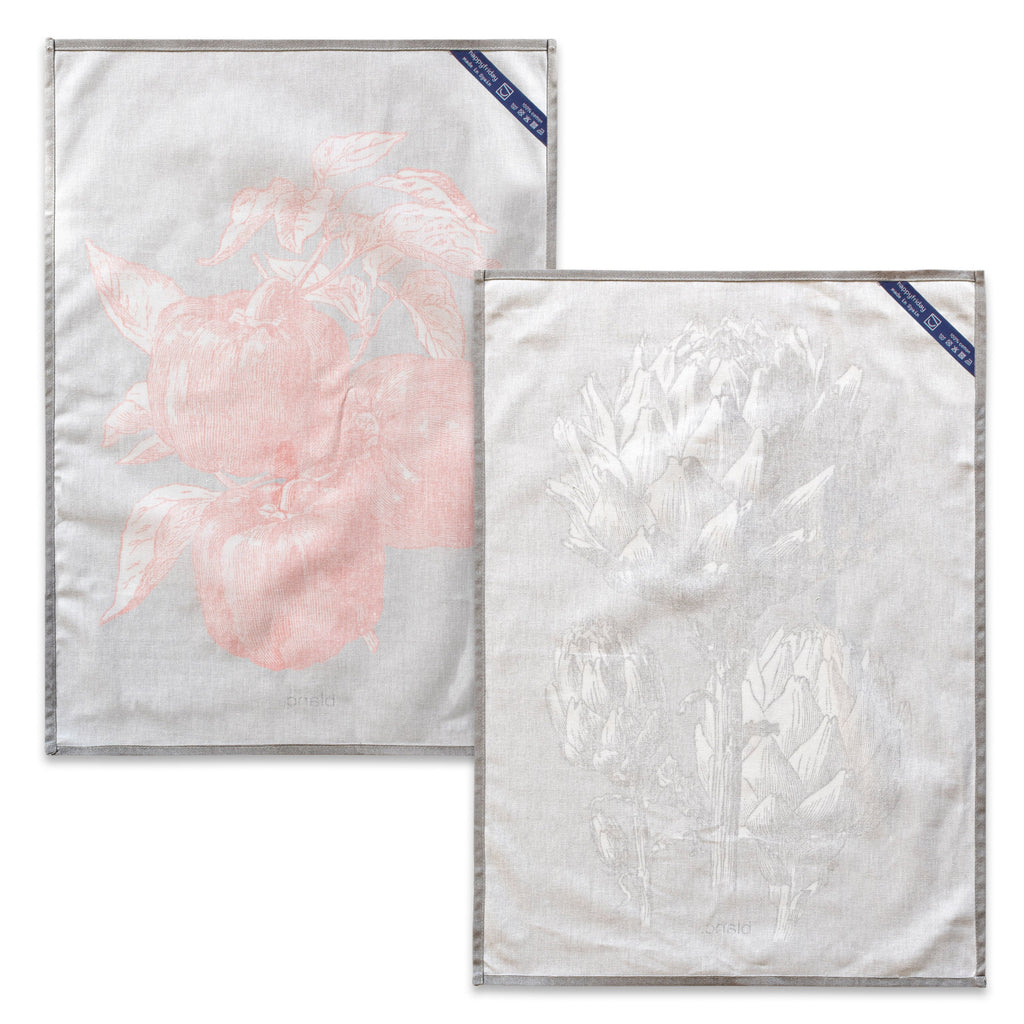 Artichoke Tea Towels (Pack of 2) - Multicoloured