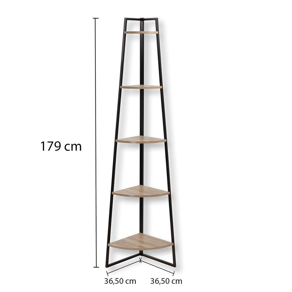 Lexie - Estante de 5 niveles - Madera