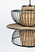 Carmen L - Pendant Lamp - Metal - Black