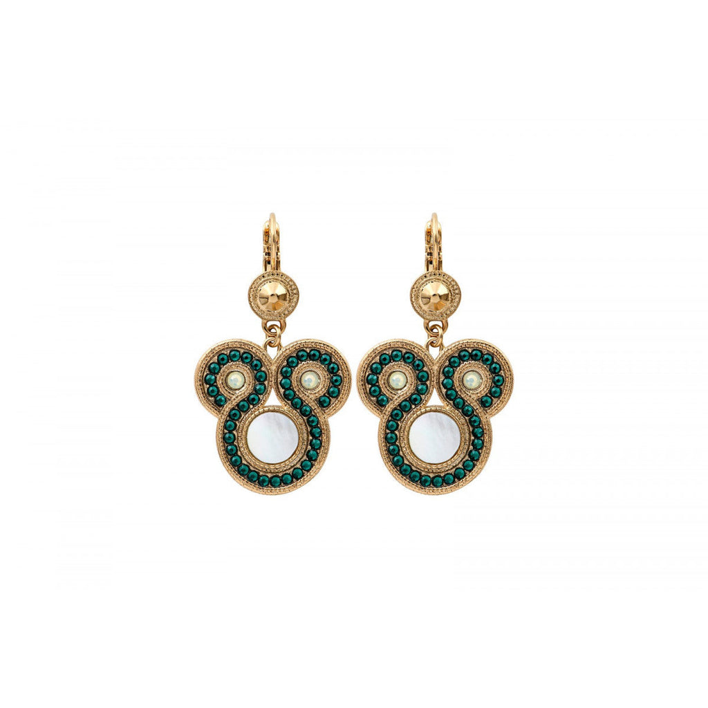 Circus Sleeper Earrings - Blue