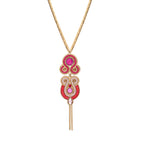 Collar Colgante Circus - Rosa Fucsia