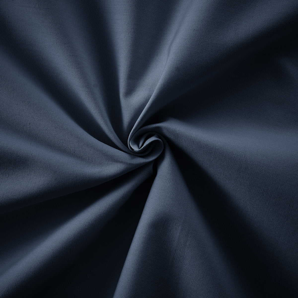Bally - Taie D'Oreiller Percale Unie - 100% Coton - Bleu Nuit