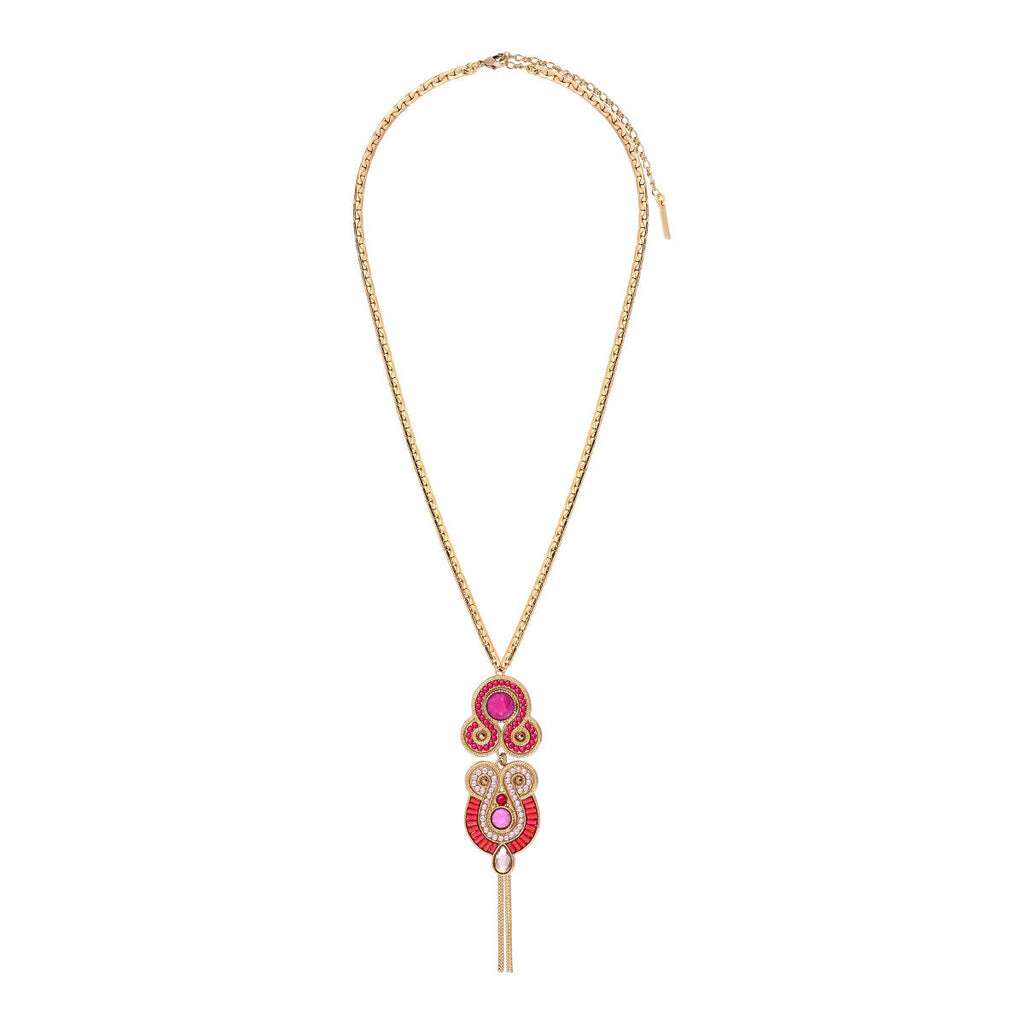 Collar Colgante Circus - Rosa Fucsia
