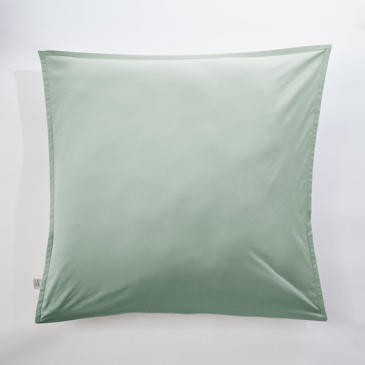 Bally - Plain Percale Pillowcase - 100% Cotton - Celadon