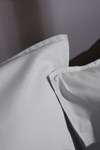 Bally - Taie D'Oreiller Percale Unie - 100% Coton - Galet