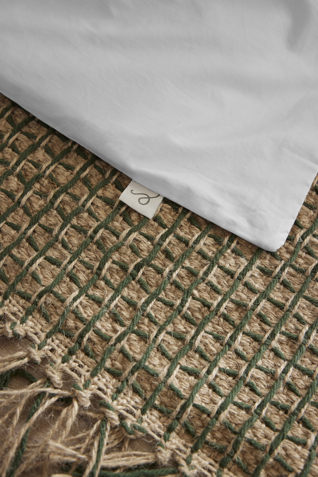 Bally - Taie D'Oreiller Percale Unie - 100% Coton - Neige