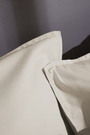 Taie D'Oreiller Percale Unie - 100% Coton - Bally - Sable