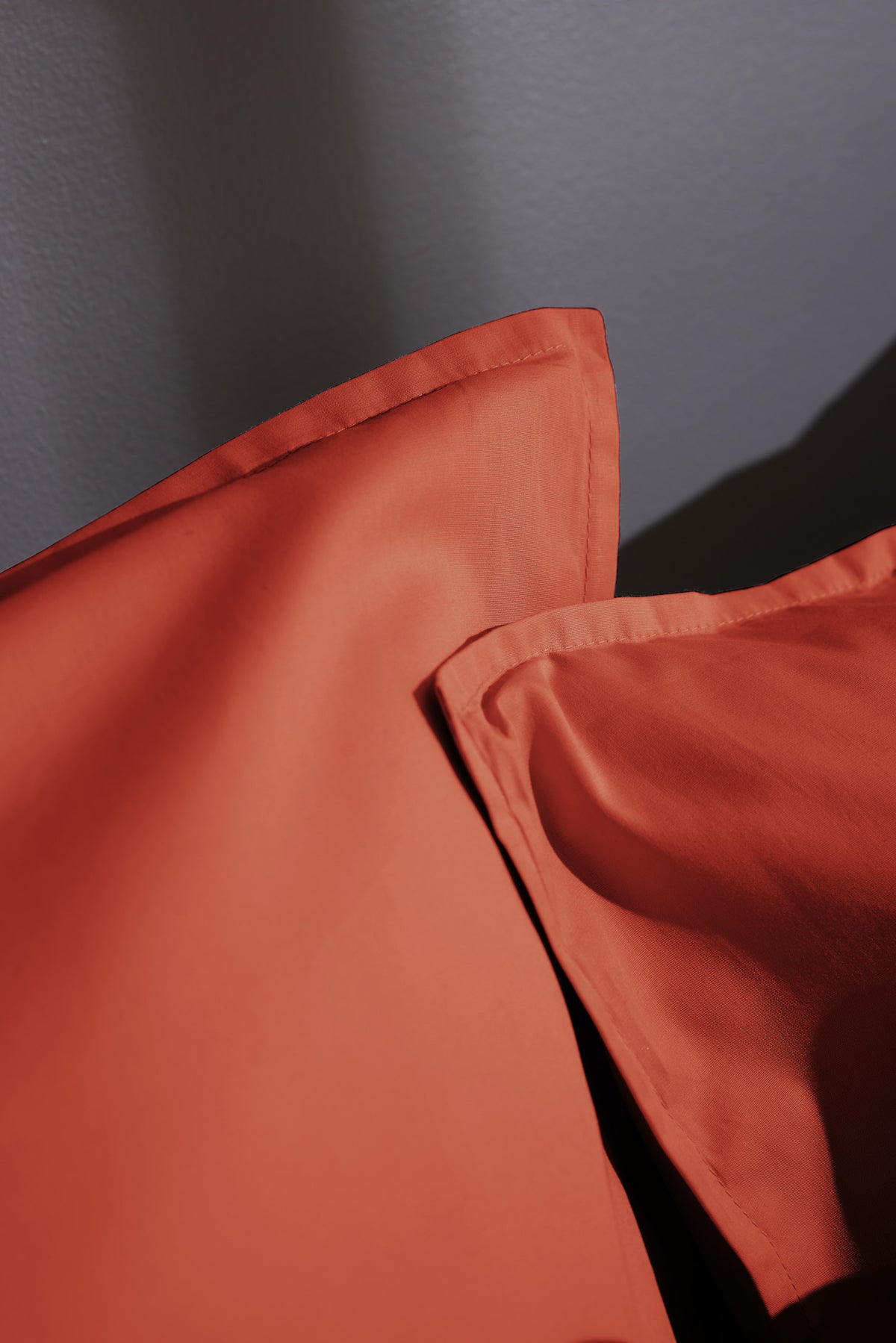 Plain Percale Pillowcase - 100% Cotton - Bally - Sienna