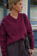 Colin Burgundy Sweater