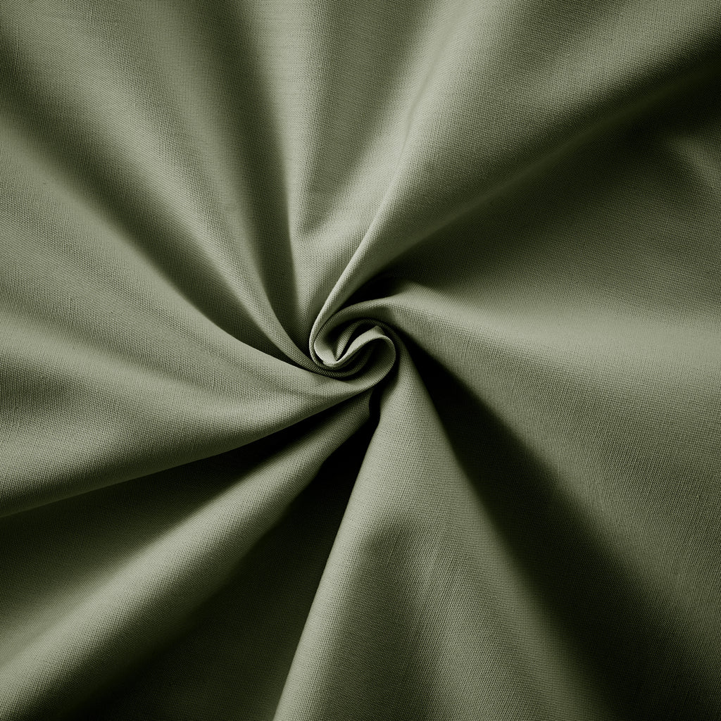 Plain Percale Bolster Case - 100% Cotton - Bally - Thyme