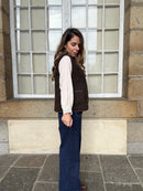 Gilet Berger Arianne Chocolat