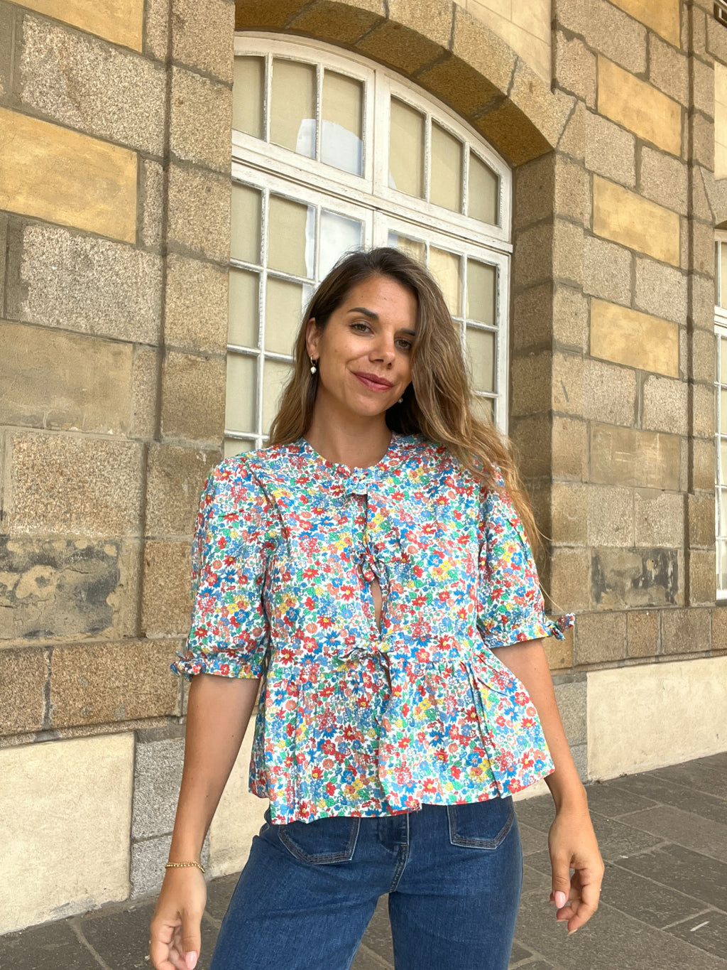 Faustine Bow Blouse
