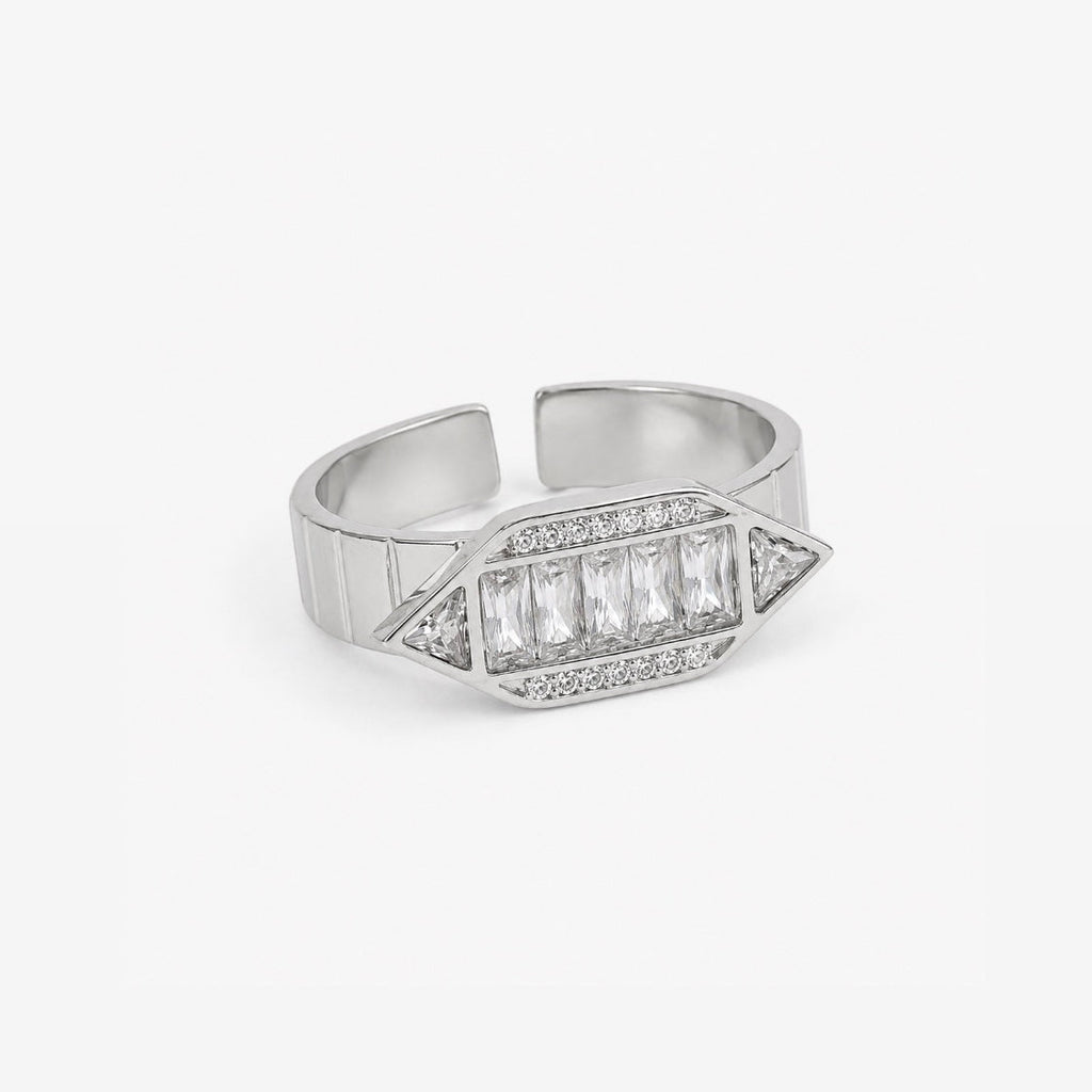 Bague Bague Hexa - Doré Ou Argent