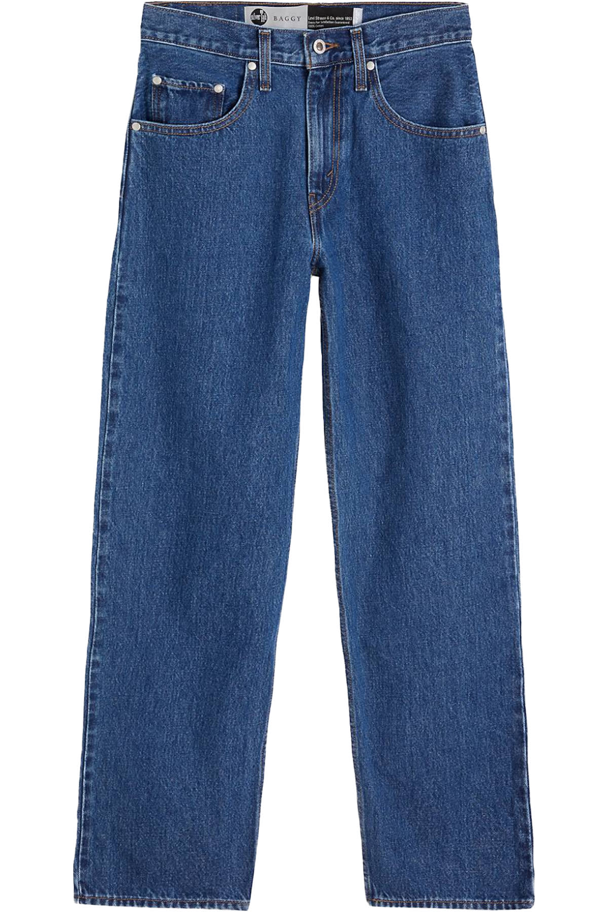 Levi'S 94 Baggy Jeans 31 X 31 Blue Straight Leg Mid Rise A3510-0008
