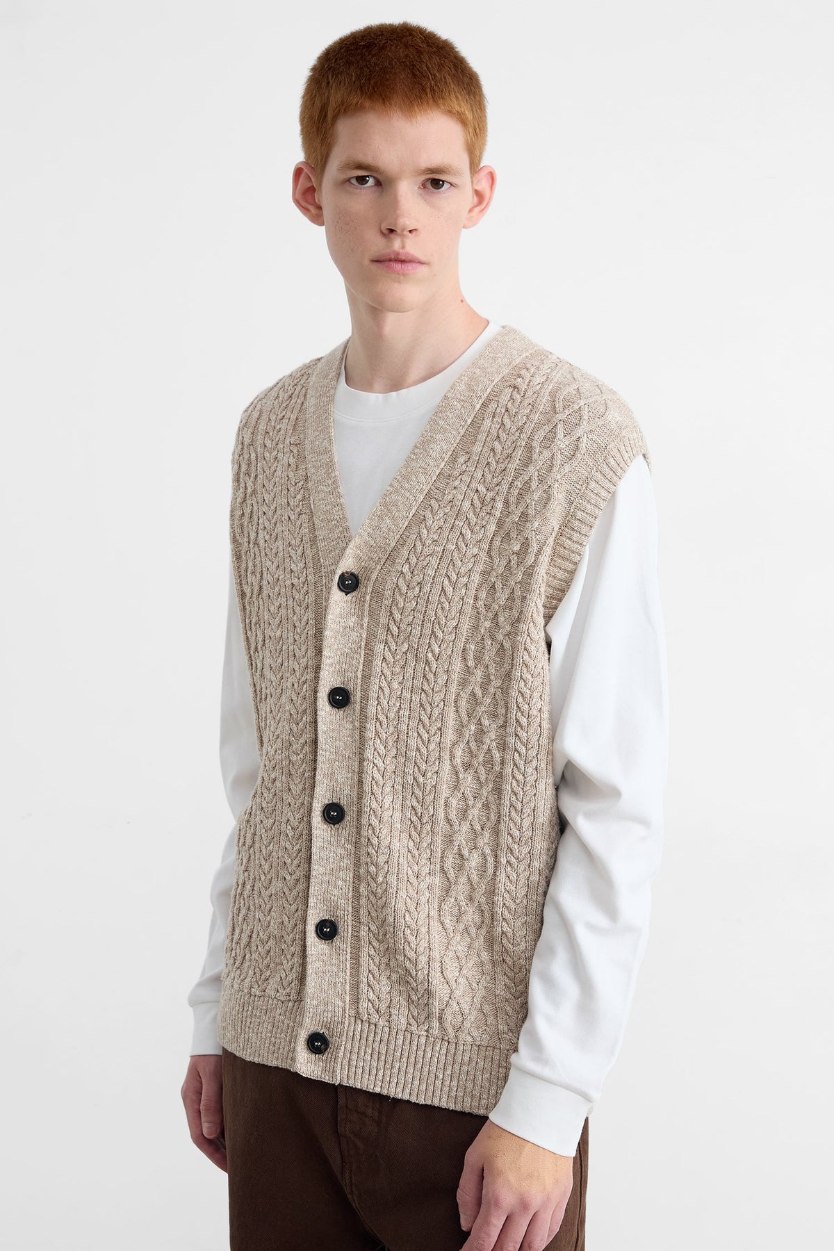 Gilet senza maniche L’Indiscret Tan