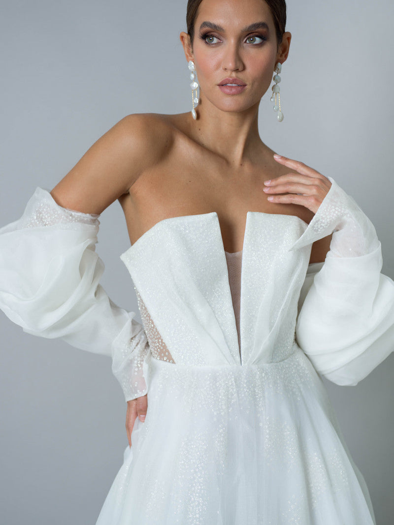 Robe Couture Celeste - Blanc